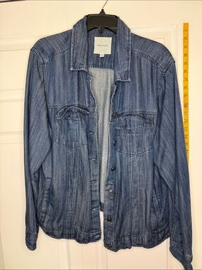 Thread & Supply Medium Blue Denim ish Jacket